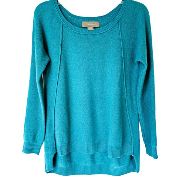 Ply 100% Cashmere Sweater – Women's M – Beautiful Teal Color - Picture 1 of 8
